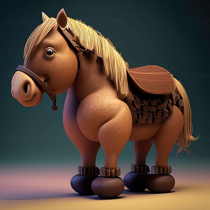 Дюймовочка карликова кінь знаменита тварина
